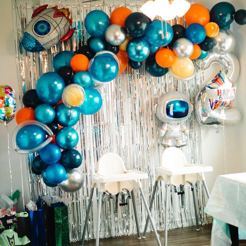 Silver Fringe Photo Booth Backdrop