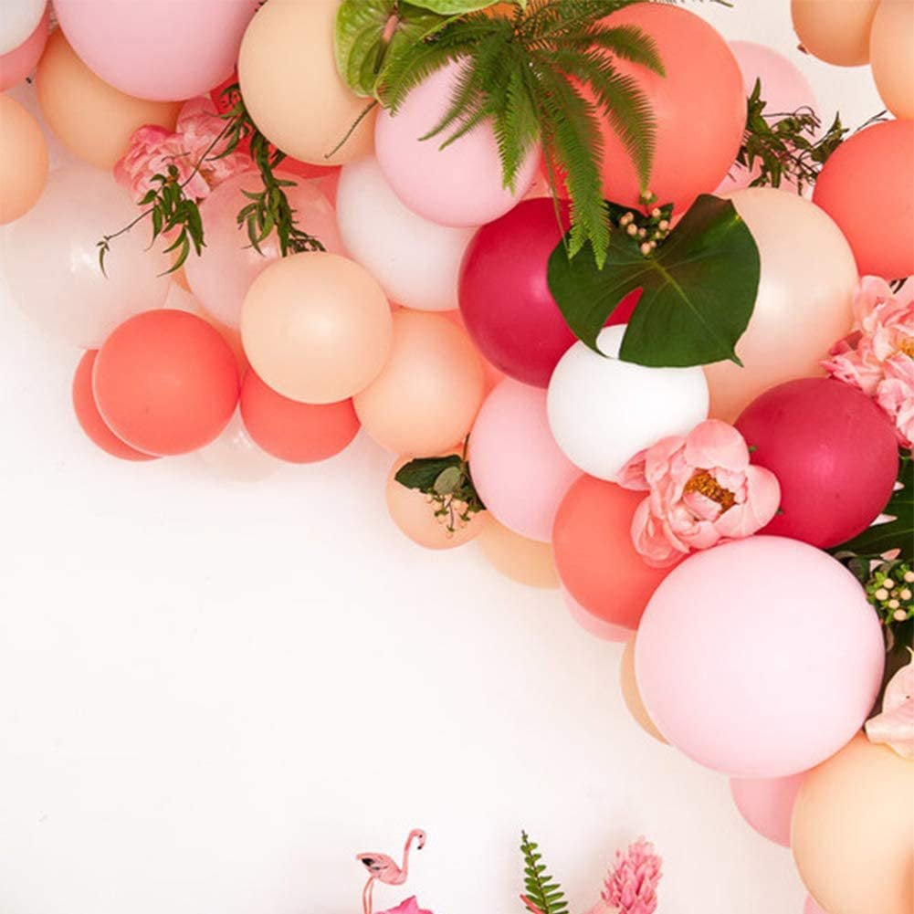 Pink Rainbow Ombre Balloon Garland Kit from Ellie's Party Supply