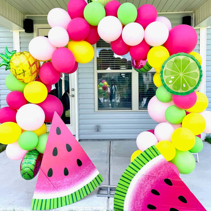 Tropical Lime Mylar Foil Balloon (18 Inches) - Ellie's Party Supply