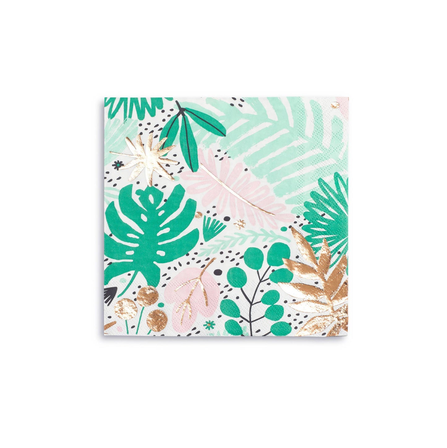 Tropical Palm Leaves Paper Napkins (Set of 16) - Ellie's Party Supply