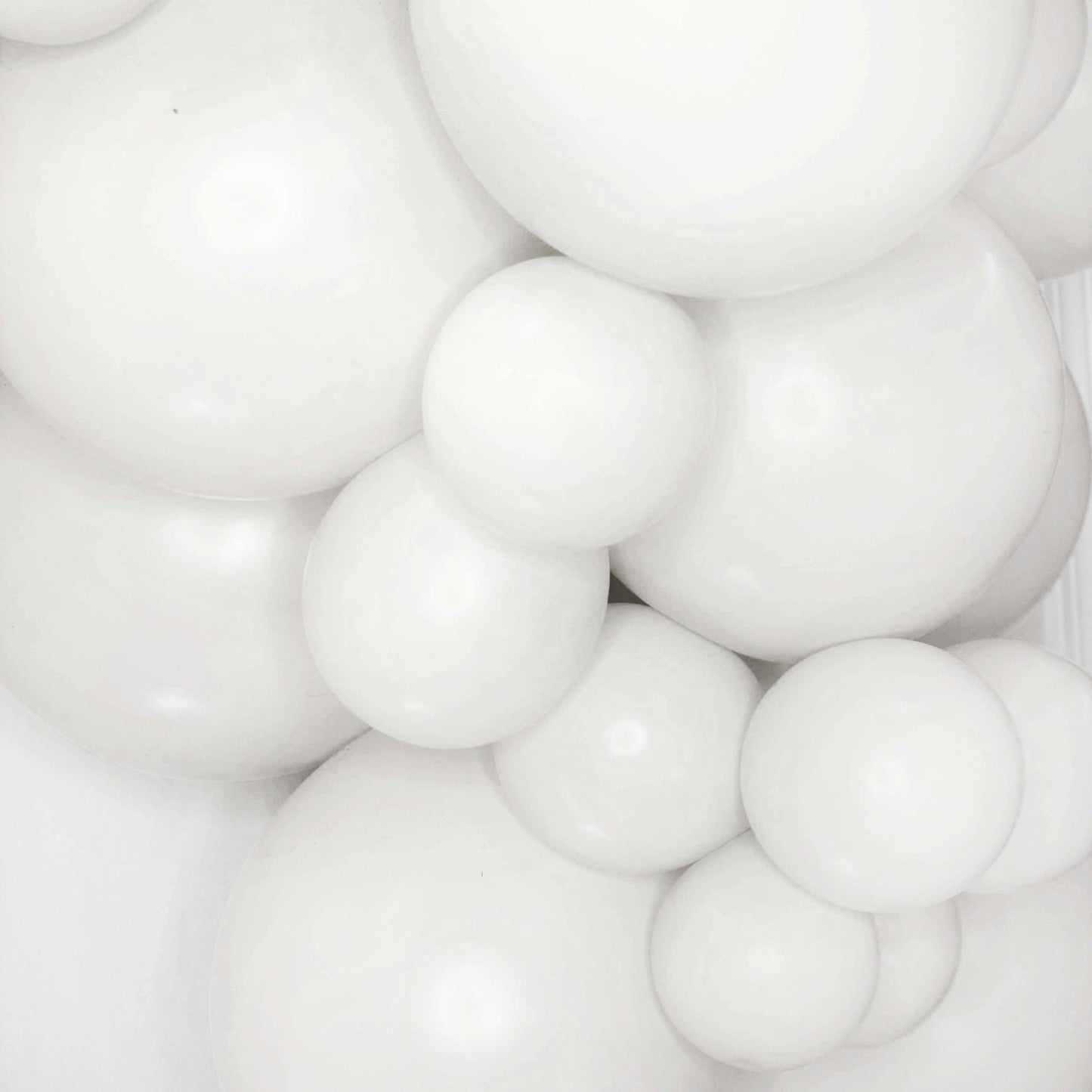 White Balloon Garland Kit (5 Feet) - Ellie's Party Supply
