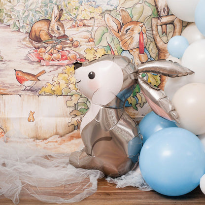 Woodland Rabbit Giant Mylar Balloon (35 Inches) - Ellie's Party Supply