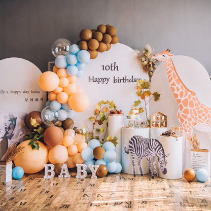 Zoo Safari Balloon Garland Kit - Ellie's Party Supply